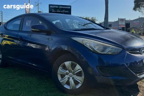 Blue 2012 Hyundai Elantra Sedan Active