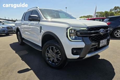 White 2023 Ford Ranger Double Cab Pick Up Wildtrak 2.0 (4X4)