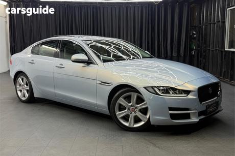 Silver 2015 Jaguar XE Sedan 25T Prestige