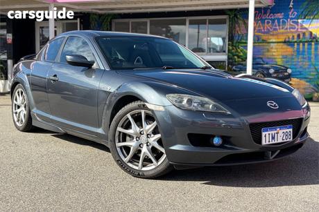 Grey 2008 Mazda RX-8 Coupe