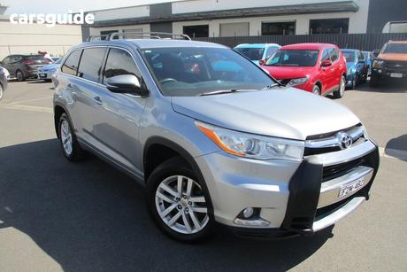 Silver 2014 Toyota Kluger Wagon Gx (4X2)