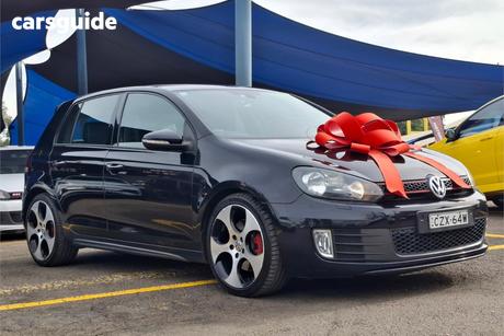 Black 2012 Volkswagen Golf Hatchback Gti