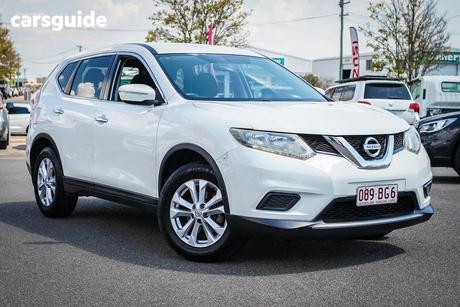 White 2015 Nissan X-Trail Wagon St (Fwd)