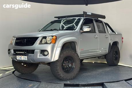 Silver 2008 Holden Colorado Crew Cab Pickup Lt-R (4X4)