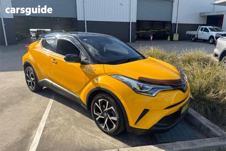 Yellow 2018 Toyota C-HR Wagon Koba (2Wd)