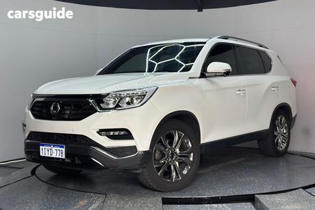 White 2019 Ssangyong Rexton Wagon Ultimate (Awd)