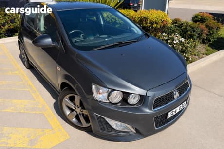 Grey 2016 Holden Barina Hatchback Rs