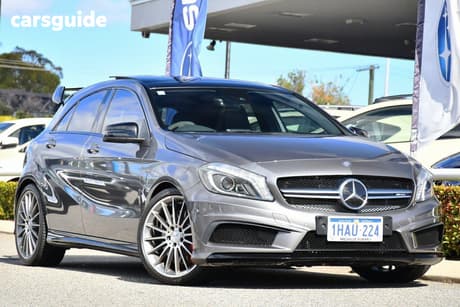 Grey 2015 Mercedes-Benz A45 Hatchback Amg