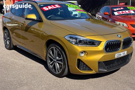 Gold 2018 BMW X2 Wagon Sdrive20I M Sport