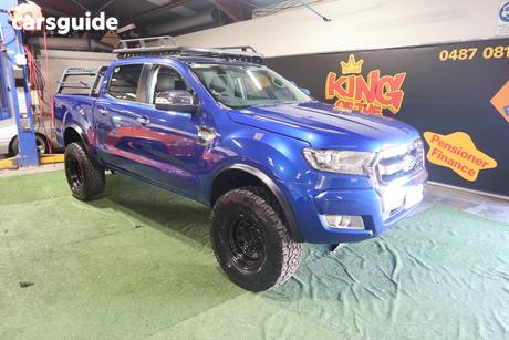 Blue 2016 Ford Ranger Dual Cab Utility Xlt 3.2 (4X4)