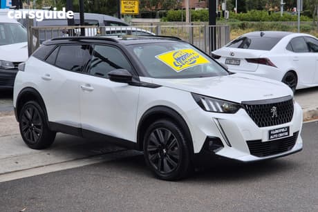 White 2021 Peugeot 2008 Wagon Gt Sport