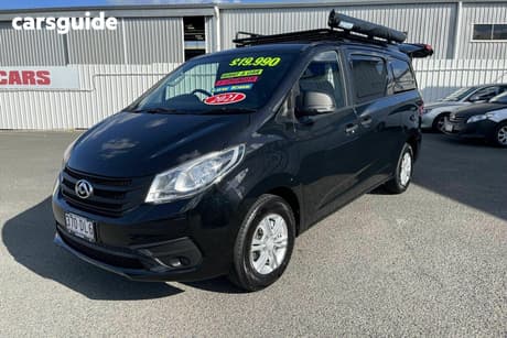 Black 2021 LDV G10+ Van Lift Door