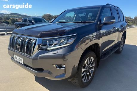 Grey 2021 Toyota Landcruiser Prado Wagon Gxl