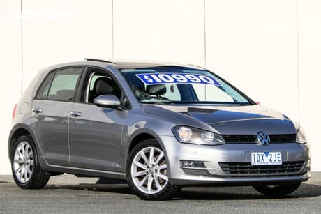 Silver 2014 Volkswagen Golf Hatchback 103 Tsi Highline