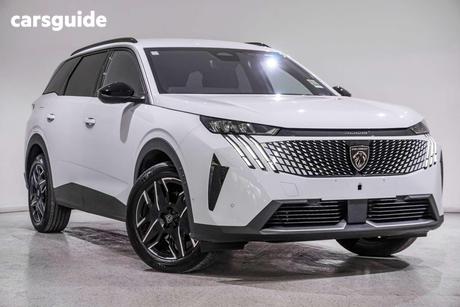 White 2025 Peugeot 5008 Wagon Gt Sport 1.6 Thp 133
