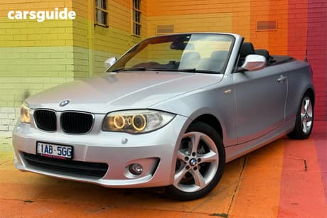 Silver 2012 BMW 1 Convertible 120I R