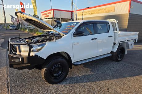 White 2020 Toyota Hilux X Cab Cab Chassis Sr (4X4)