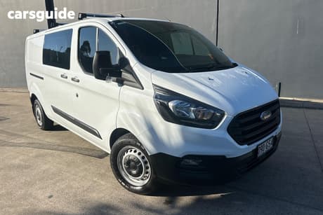 White 2023 Ford Transit Custom Van 340L (Lwb)