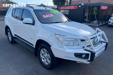 White 2012 Holden Colorado 7 Wagon Lt (4X4)