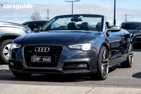 Grey 2012 Audi A5 Cabriolet 3.0 Tfsi Quattro