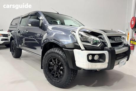Grey 2018 Isuzu D-MAX Crew Cab Utility Ls-M Hi-Ride (4X4)