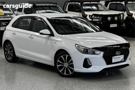 White 2017 Hyundai I30 Hatchback Go
