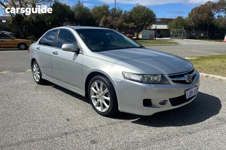 Silver 2008 Honda Accord Euro Sedan Luxury Navi