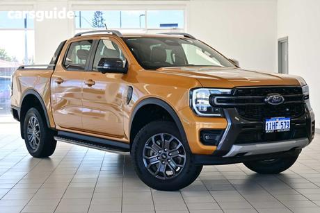 Yellow 2024 Ford Ranger Double Cab Pick Up Wildtrak 2.0 (4X4)