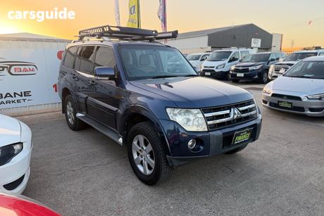 Blue 2006 Mitsubishi Pajero Wagon Exceed Lwb (4X4)