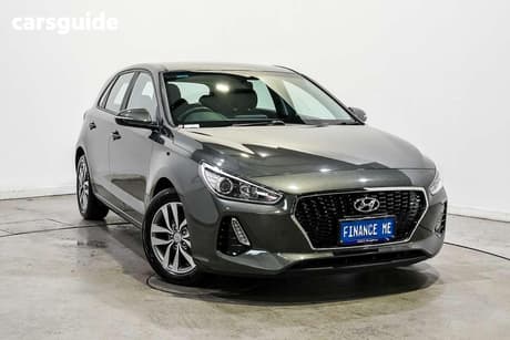 Grey 2020 Hyundai I30 Hatchback Active