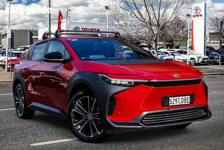 Red 2024 Toyota BZ4X Wagon 2Wd