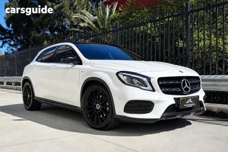 White 2019 Mercedes-Benz GLA250 Wagon 4Matic