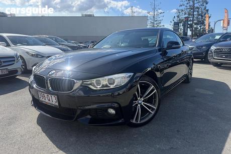 Black 2014 BMW 428I Convertible Sport Line