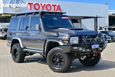 Grey 2021 Toyota Landcruiser Wagon Gxl