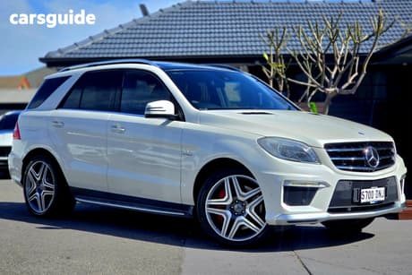 White 2012 Mercedes-Benz ML SUV ML63 AMG 4X4