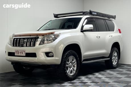 White 2012 Toyota Landcruiser Prado Wagon Kakadu (4X4)