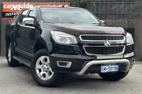Black 2012 Holden Colorado Crew Cab Pickup Ltz (4X2)