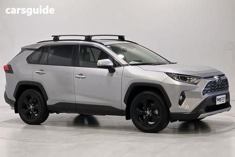 Silver 2021 Toyota RAV4 Wagon Cruiser (Awd) Hybrid