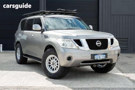 Grey 2014 Nissan Patrol Wagon St-L (4X4)