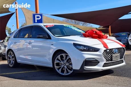 White 2020 Hyundai I30 Hatchback N Line