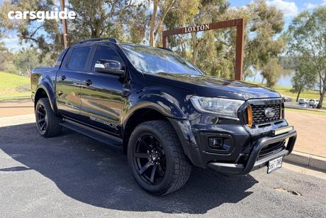 Black 2021 Ford Ranger Double Cab Pick Up Wildtrak 2.0 (4X4)