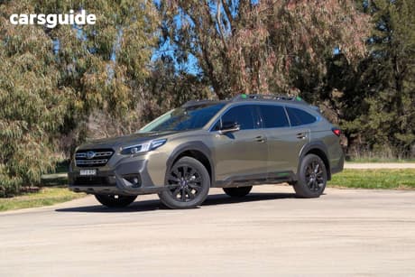 Green 2023 Subaru Outback Wagon Awd Sport