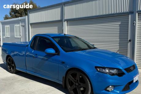 Blue 2008 Ford Falcon Utility Xr6T
