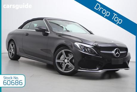 Black 2017 Mercedes-Benz C200 Cabriolet