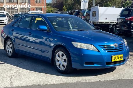 Blue 2008 Toyota Camry Sedan Altise