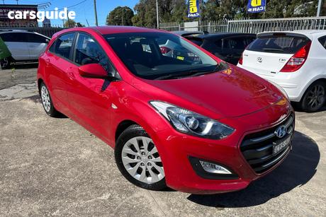 Red 2016 Hyundai I30 Hatchback Active