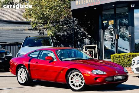 Red 1999 Jaguar XKR Coupe Classic