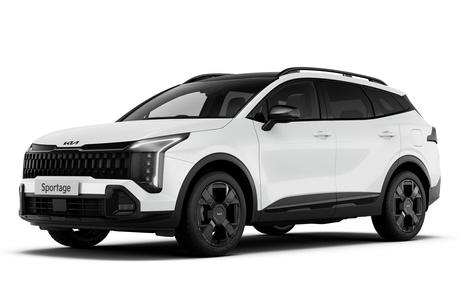 White 2026 Kia Sportage Wagon Gt-Line Hev (Fwd)