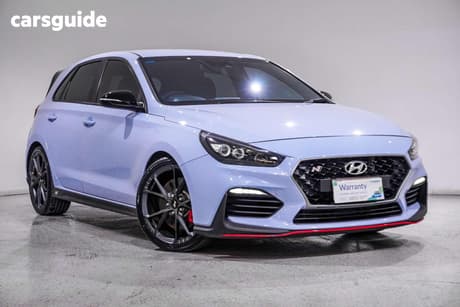 Blue 2018 Hyundai I30 Hatchback N Performance