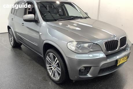 Grey 2012 BMW X5 Wagon Xdrive 30D